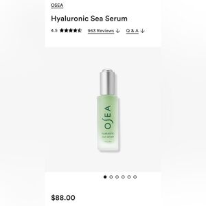 OSEA Hyaluronic Sea Serum NEW IN BOX 1 fl oz